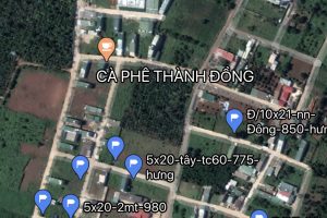 BÁN ĐẤT THÀNH ĐỒNG 1 CUỐI ĐƯỜNG Y MOAN RẼ PHẢI